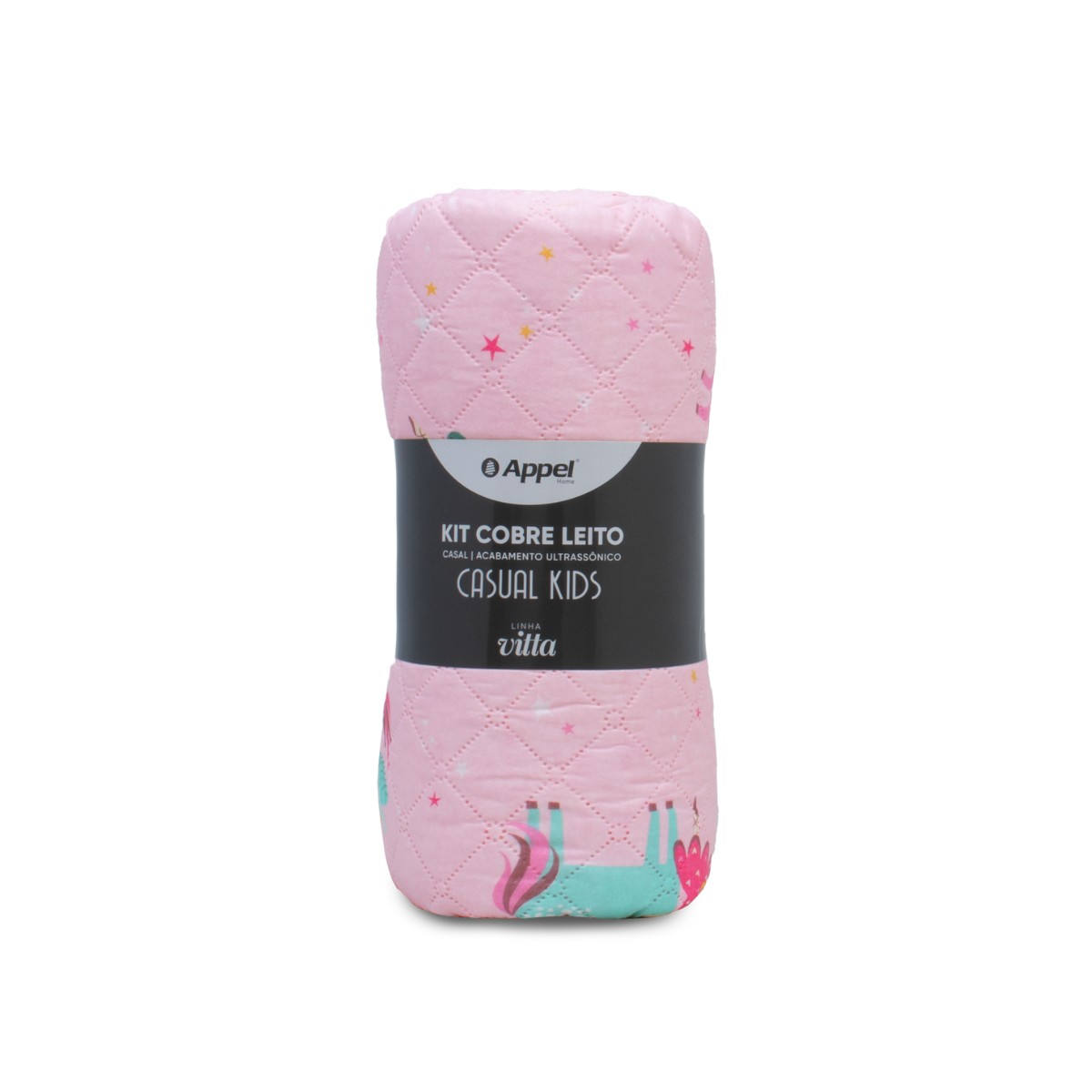 kit cobre leito casual kids unicornio 2
