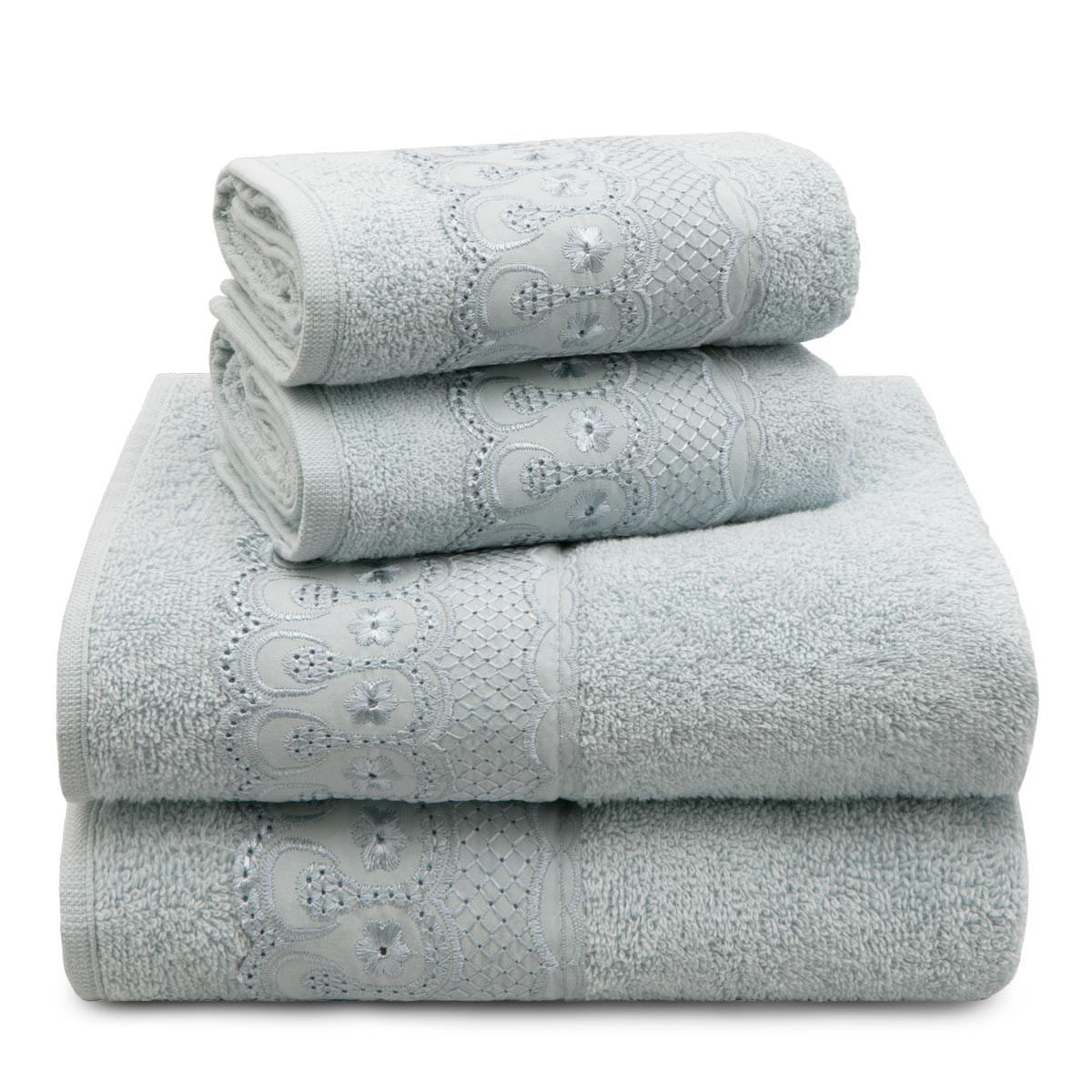 jogo 4 pcs cinza vapor