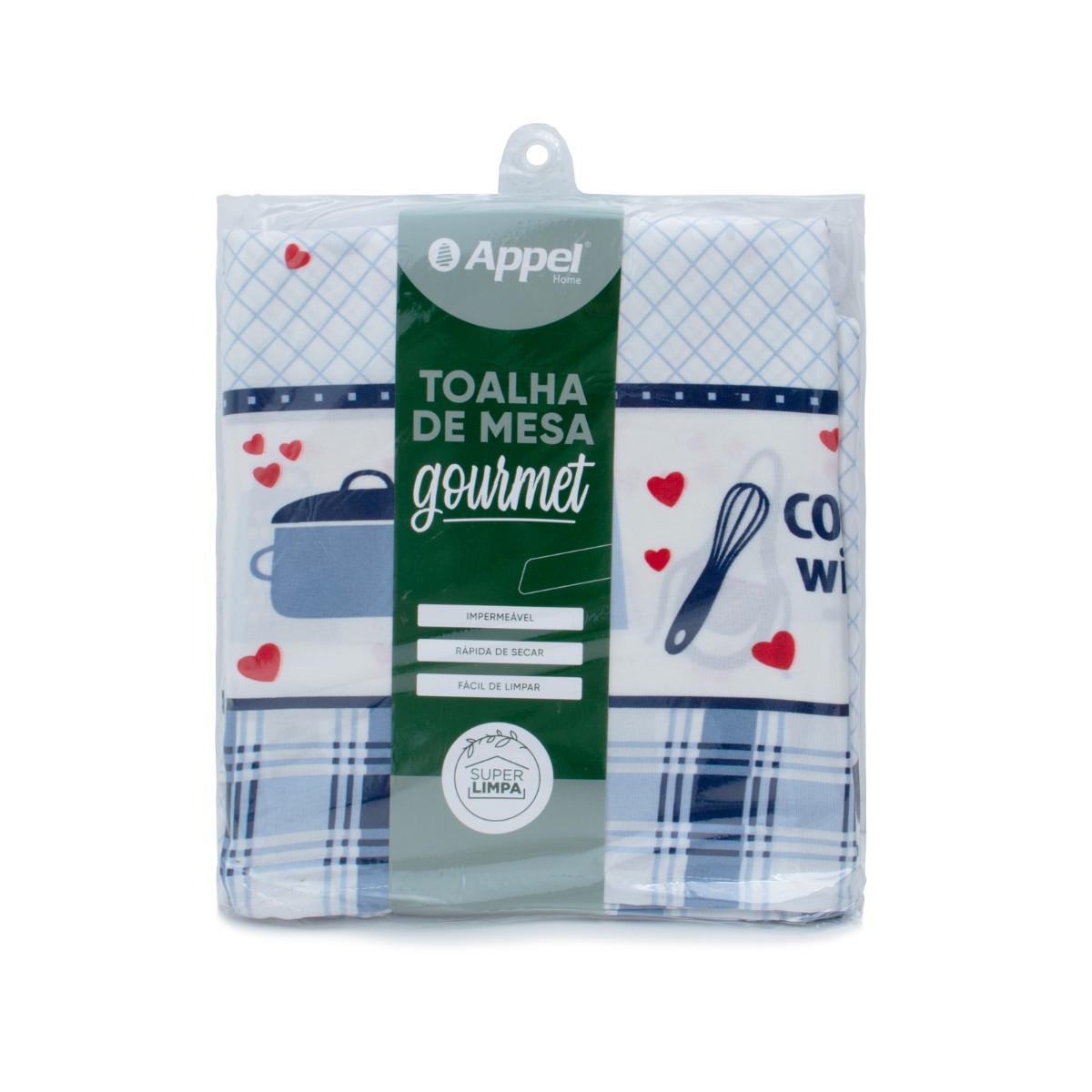 toalha de mesa super lima appel home panelas