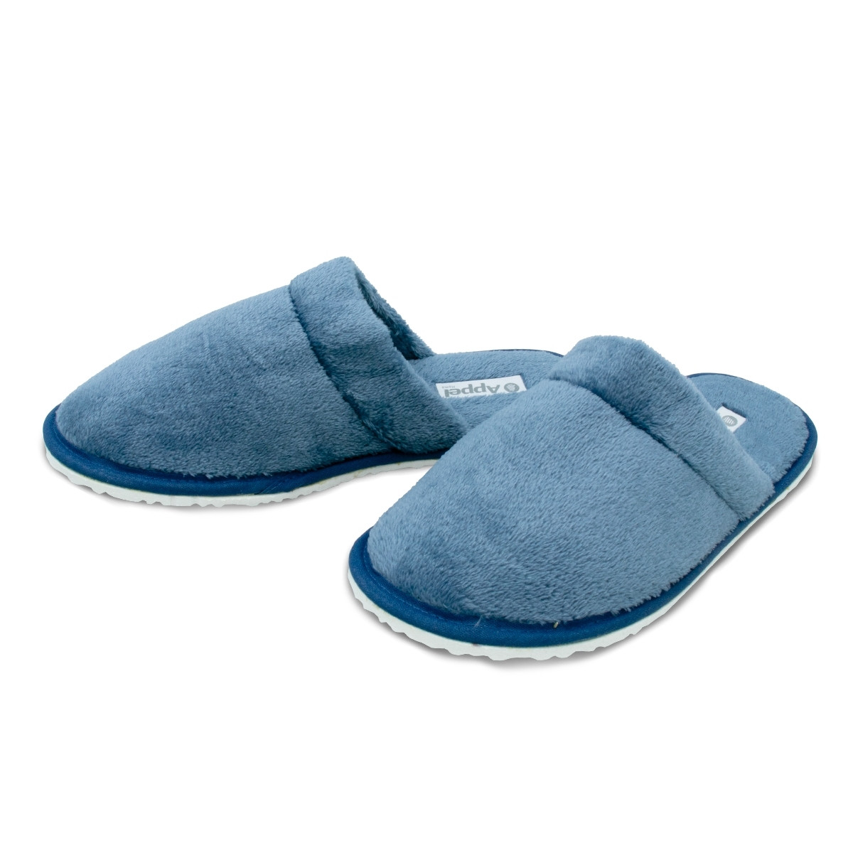 pantufa microfibra flannel indigo