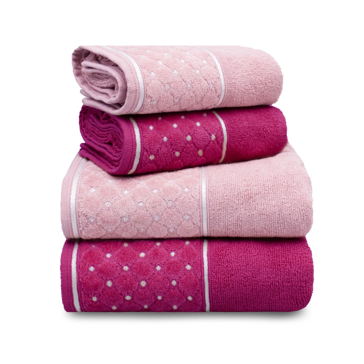 jogo toalha safira rosa neve uva silvestre