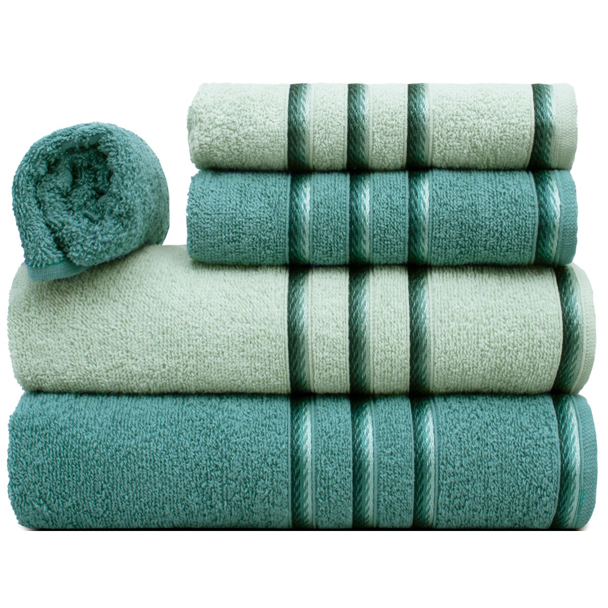 jogo de toalha banhao 5 pecas classic appel 8