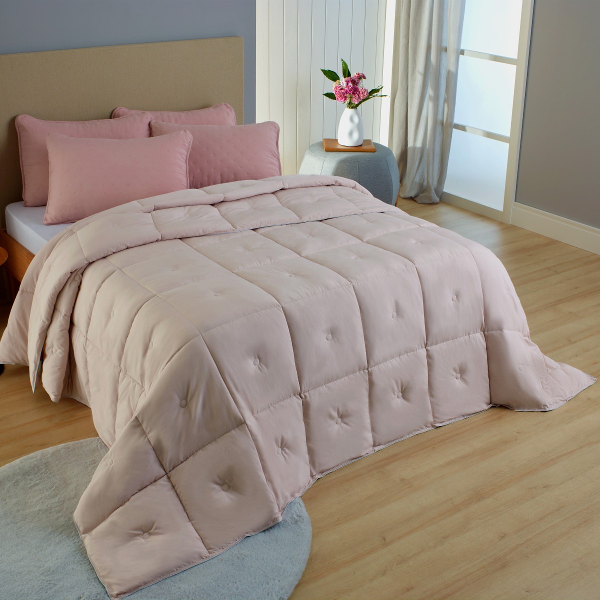 edredom diamond rosa lottus