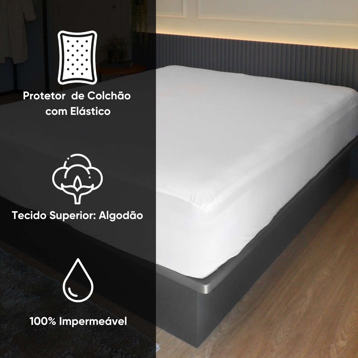protetor de colchao impermeavel appel 3