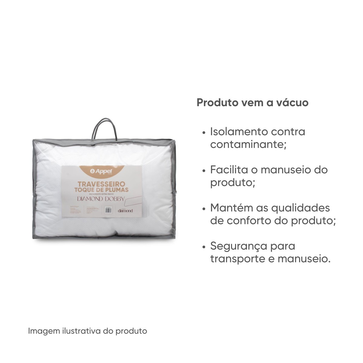 travesseiro diamond dobby appel 5