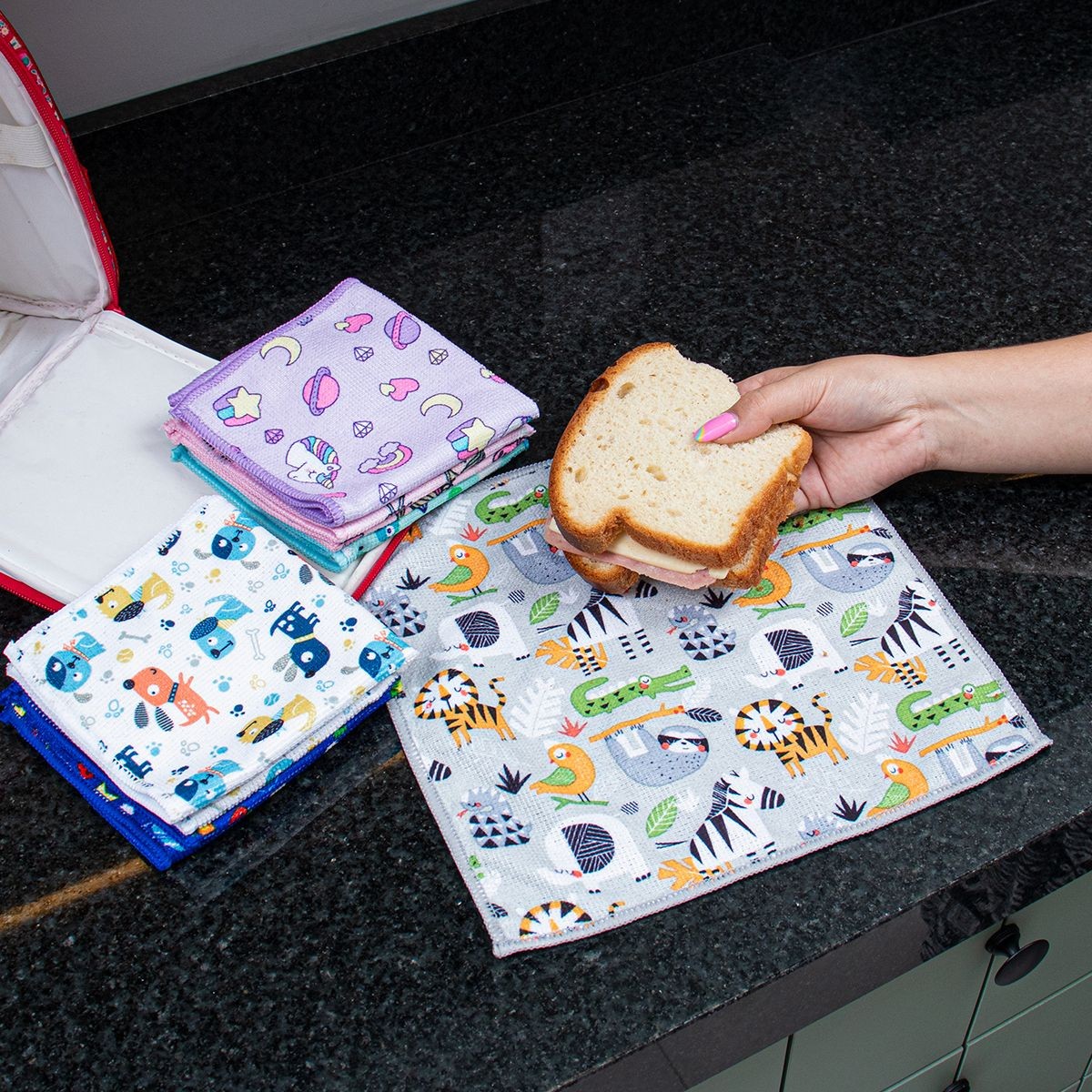 toalinha kids estampada appel home