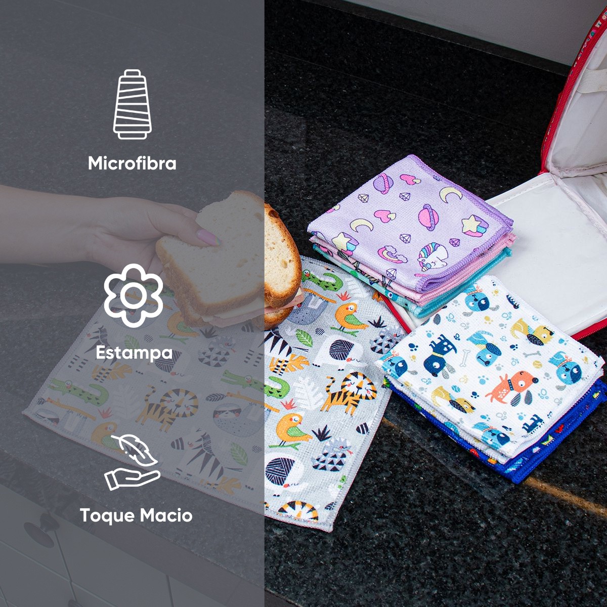 toalinha kids estampada appel home 2