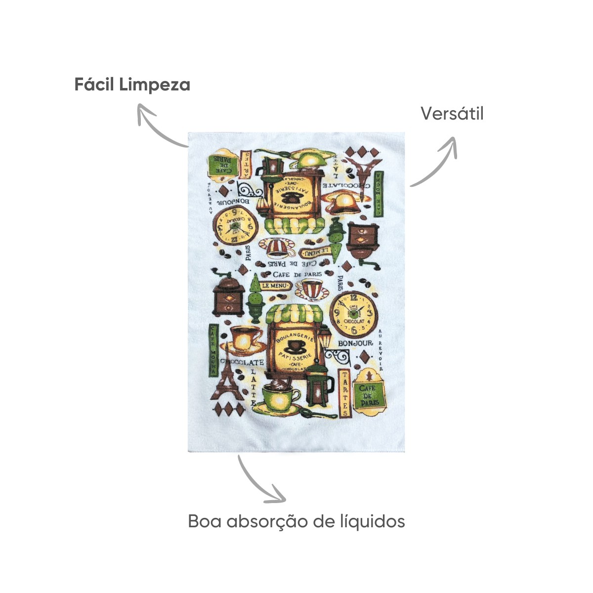 pano de prato avulso paris