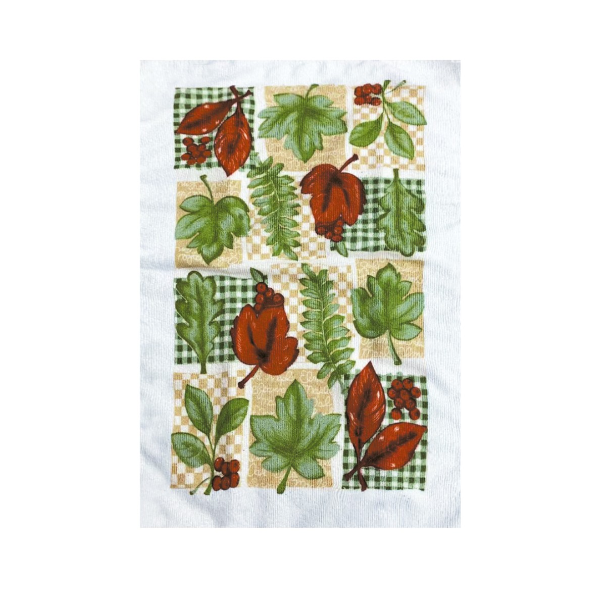 pano felpudo avulso folhas