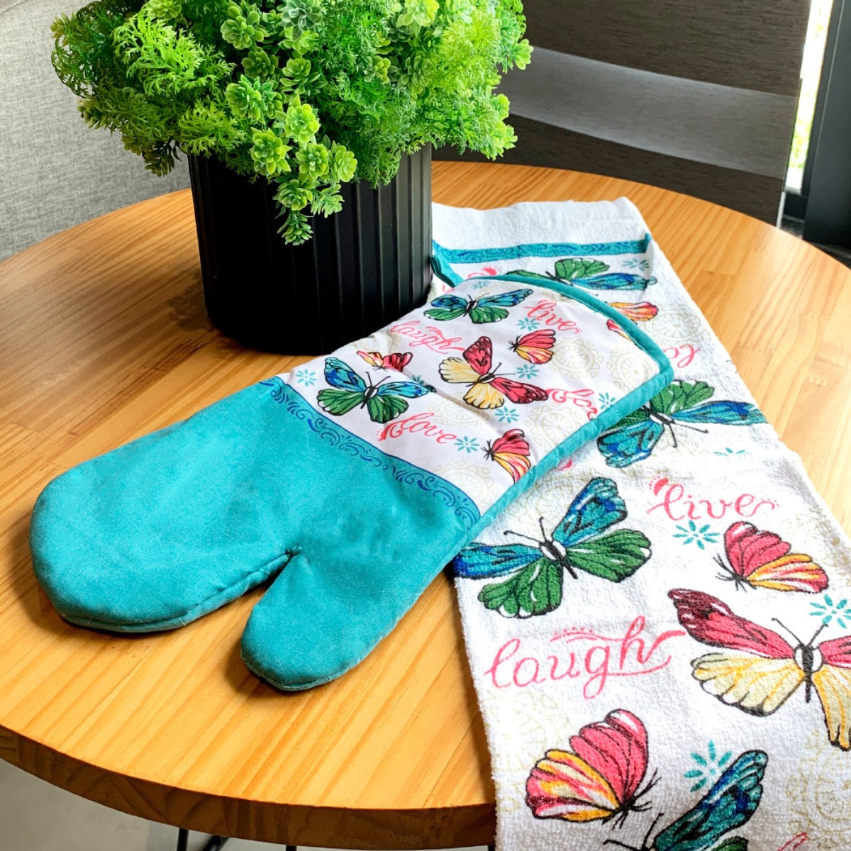 kit cozinha appel home borboletas