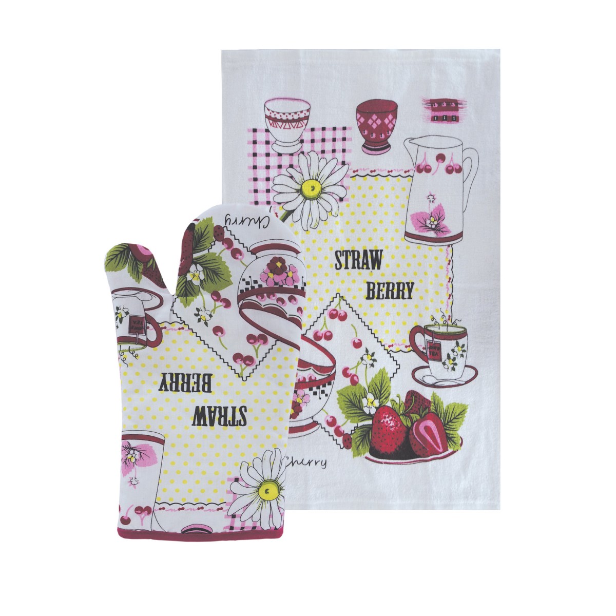 kit luva cozinha appel home cherry
