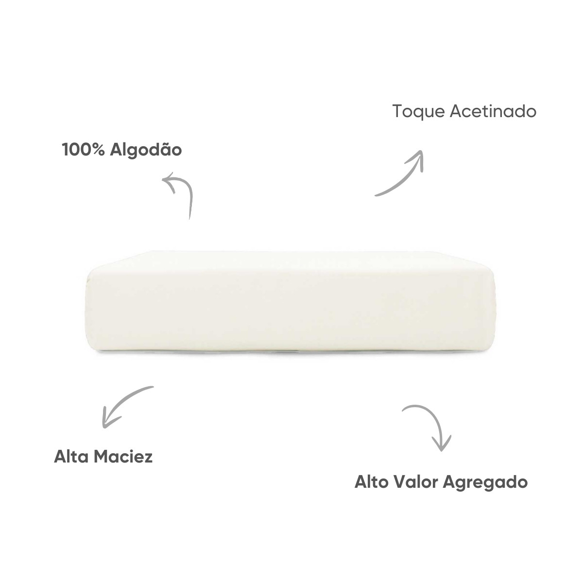 lencol com elastico liso nobless appel 38