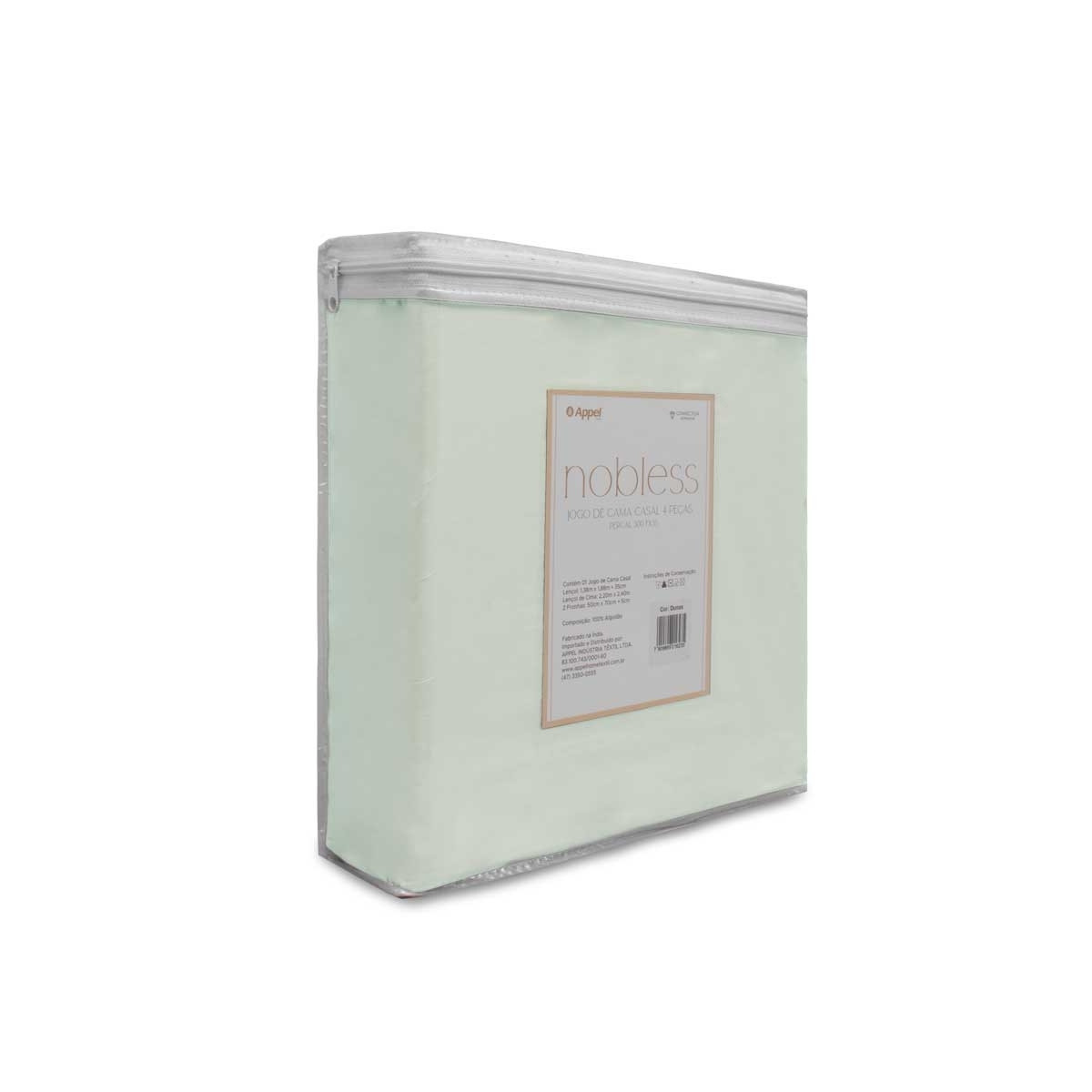 lencol com elastico liso nobless appel 29