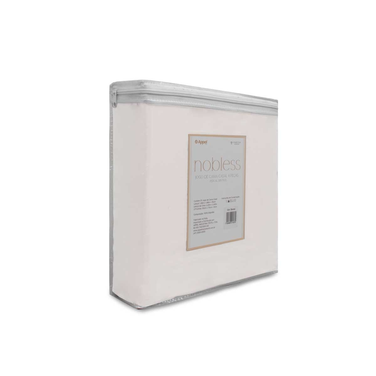 lencol com elastico liso nobless appel 31