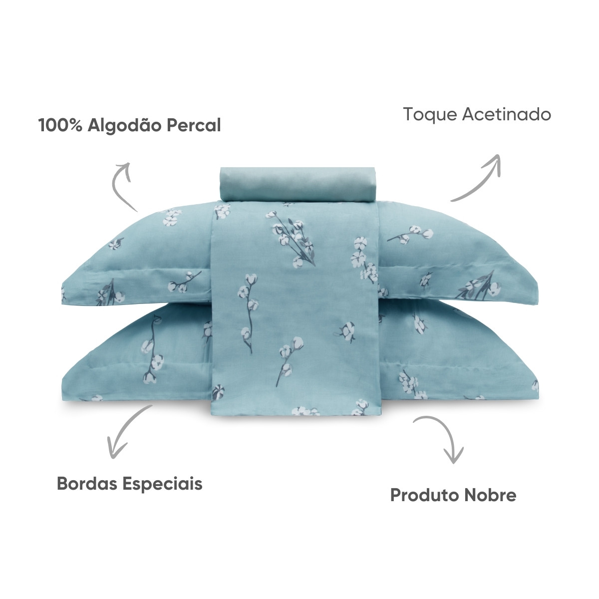 jogo de cama nobless estampado appel 14