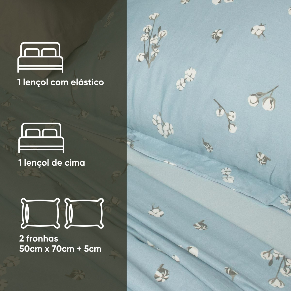 jogo de cama nobless estampado appel 22