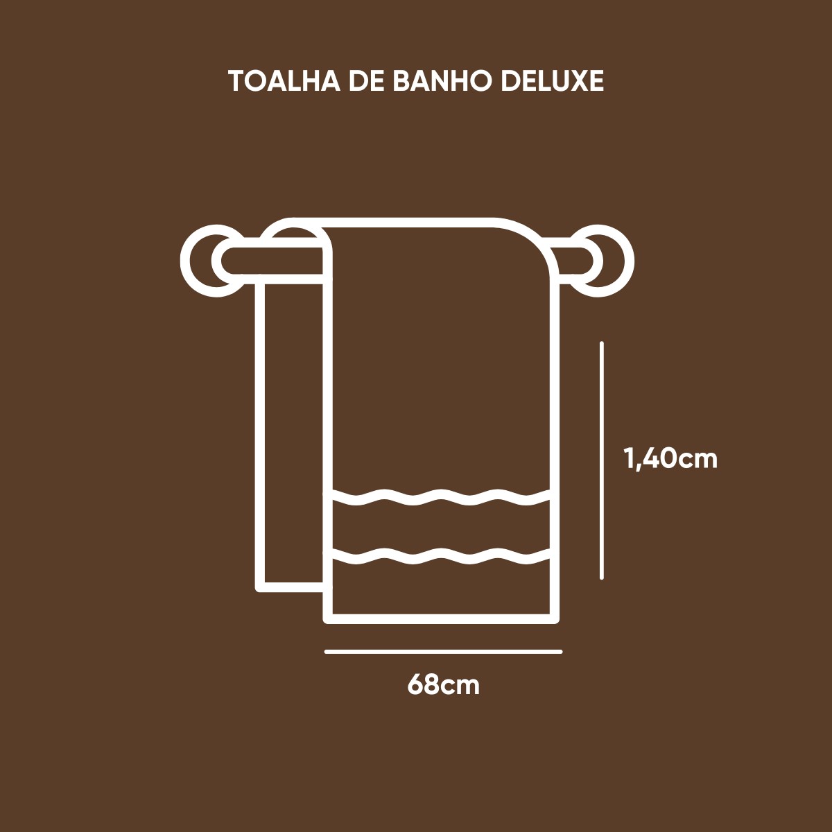 02 toalha de banho hotelaria deluxe appel home