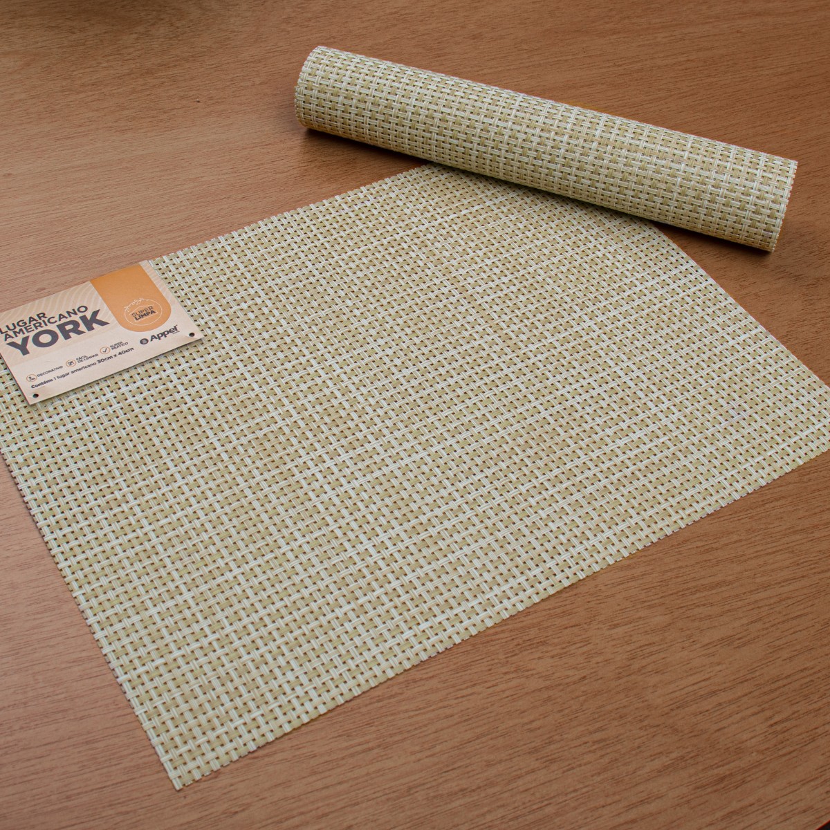 lugar americano york super limpa rattan