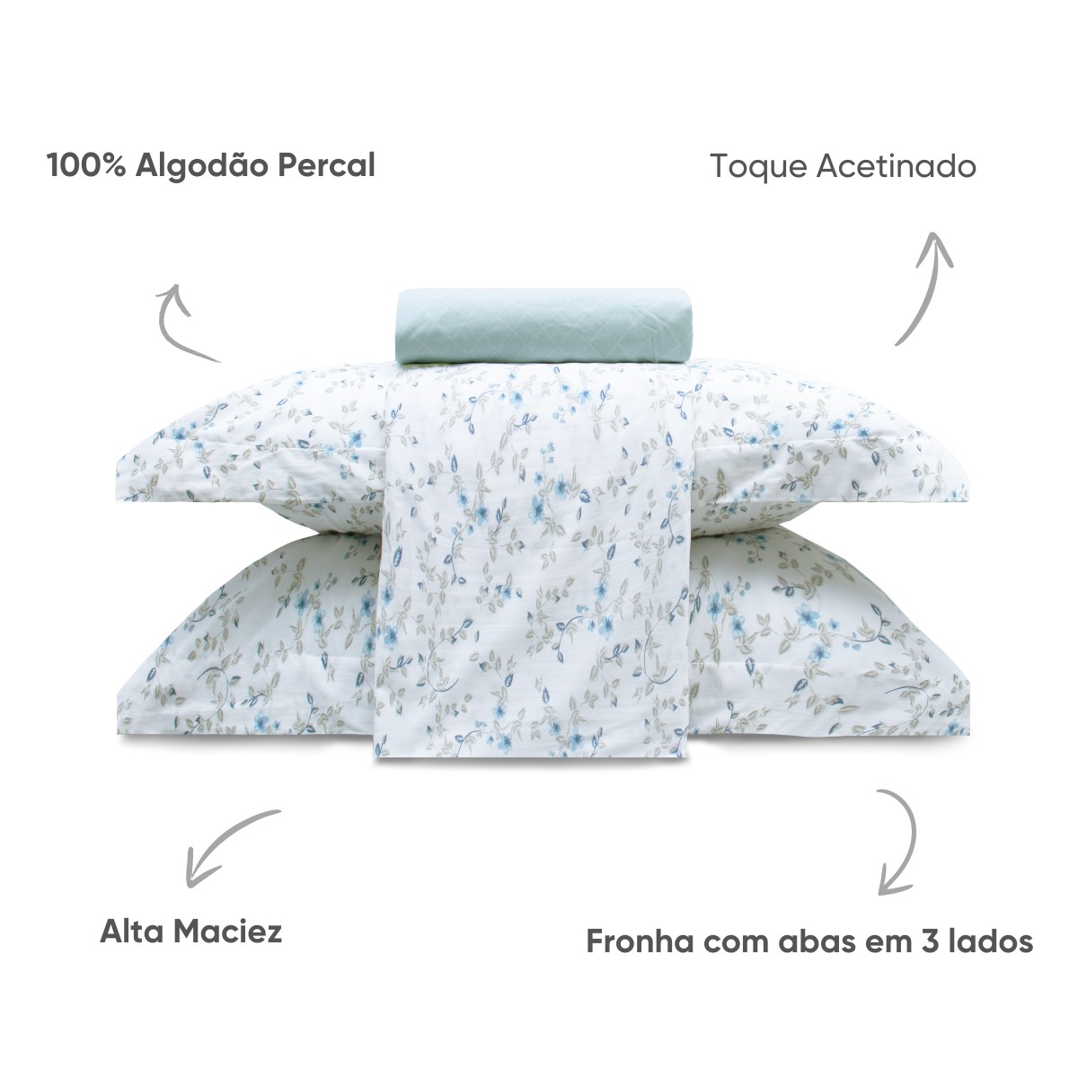 jogo de cama cotton dreams appel 20