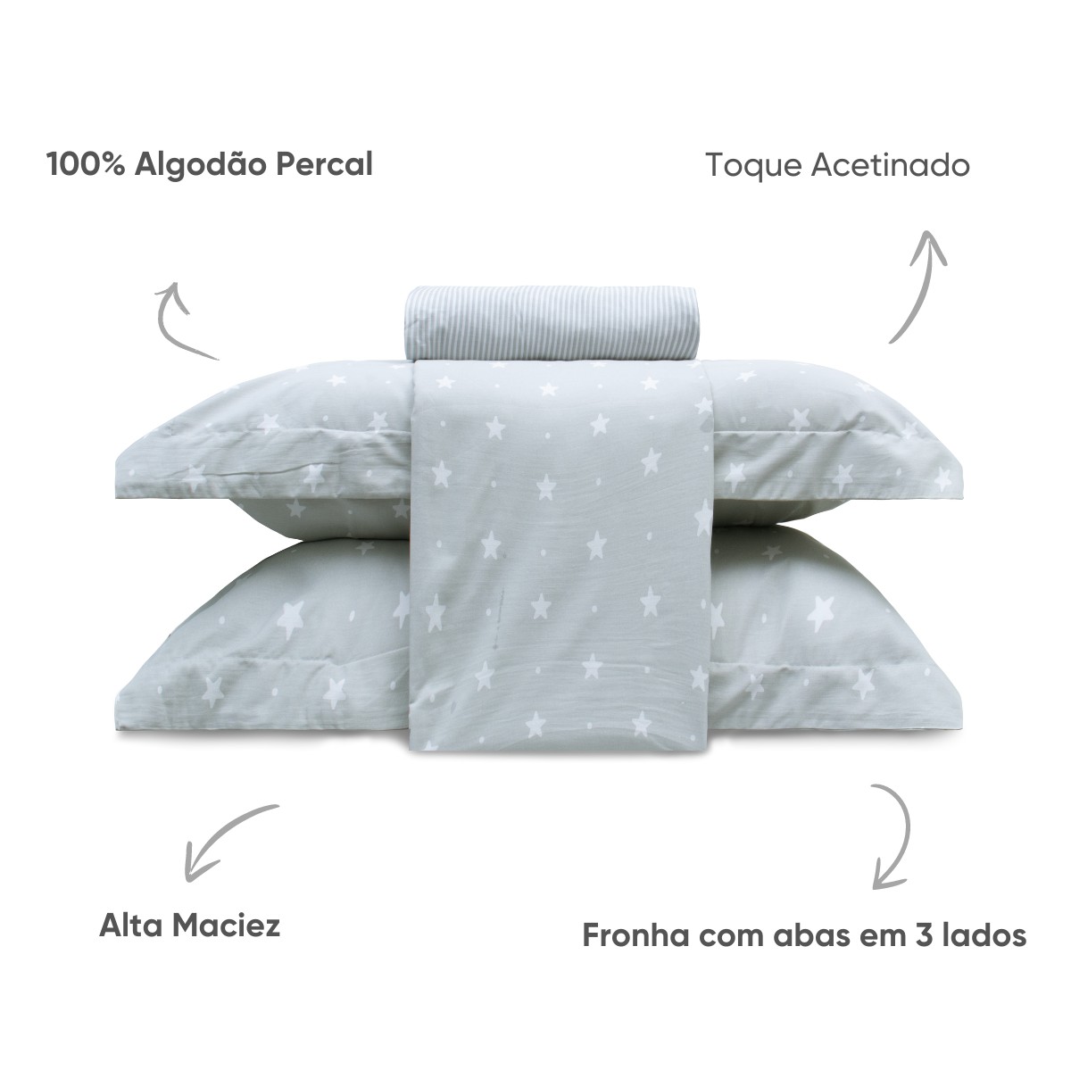 jogo de cama cotton dreams appel 22