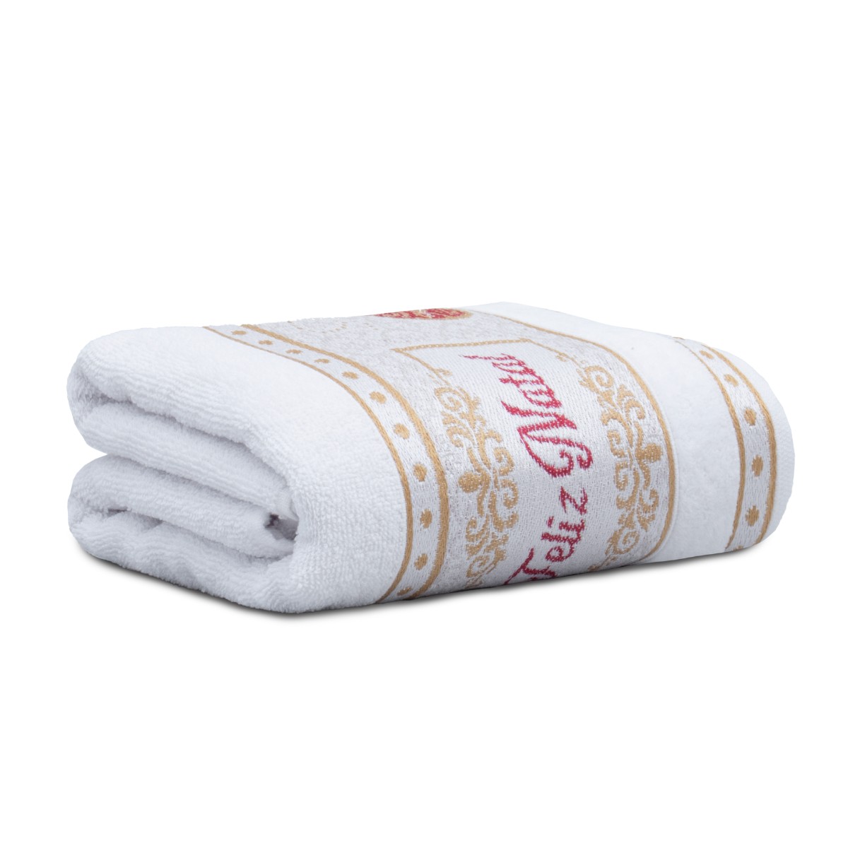 banho branco feliz natal