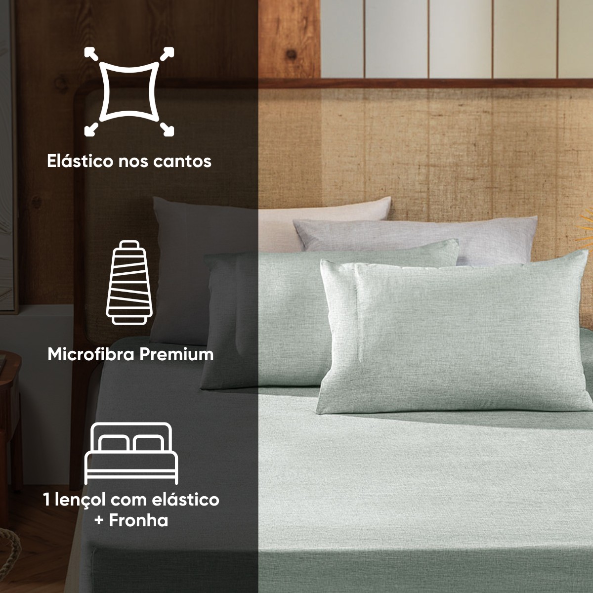 jogo de cama linenn 19