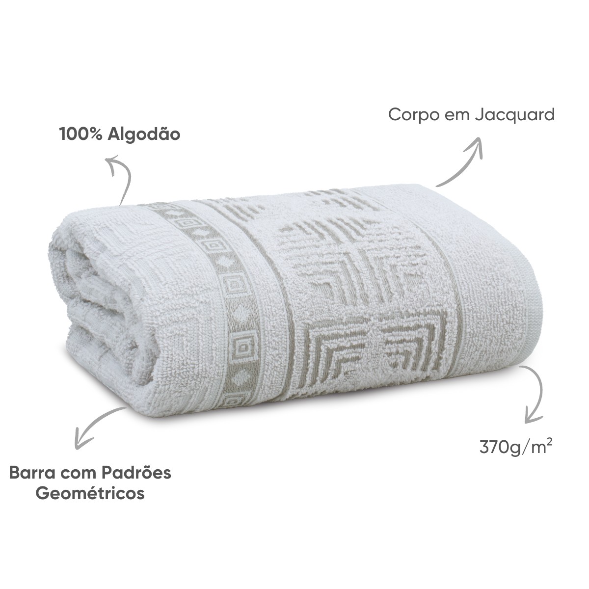 03 jogo de banho 4 pecas fio retorcido volare appel home