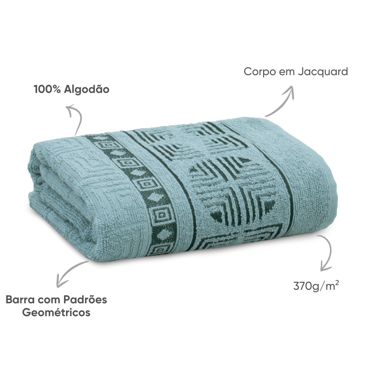 05 jogo de banho 4 pecas fio retorcido volare appel home