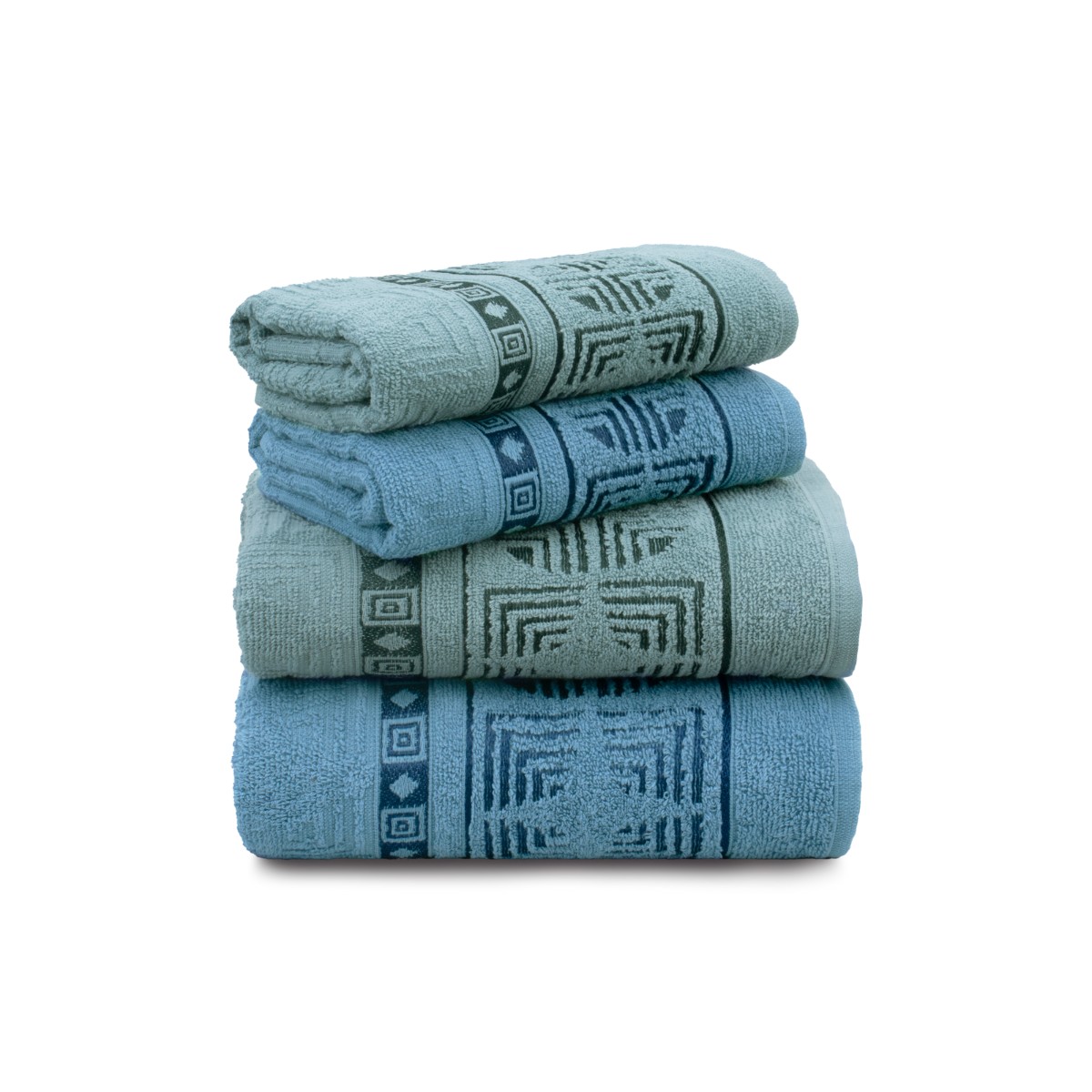 08 jogo de banho 4 pecas fio retorcido volare appel home