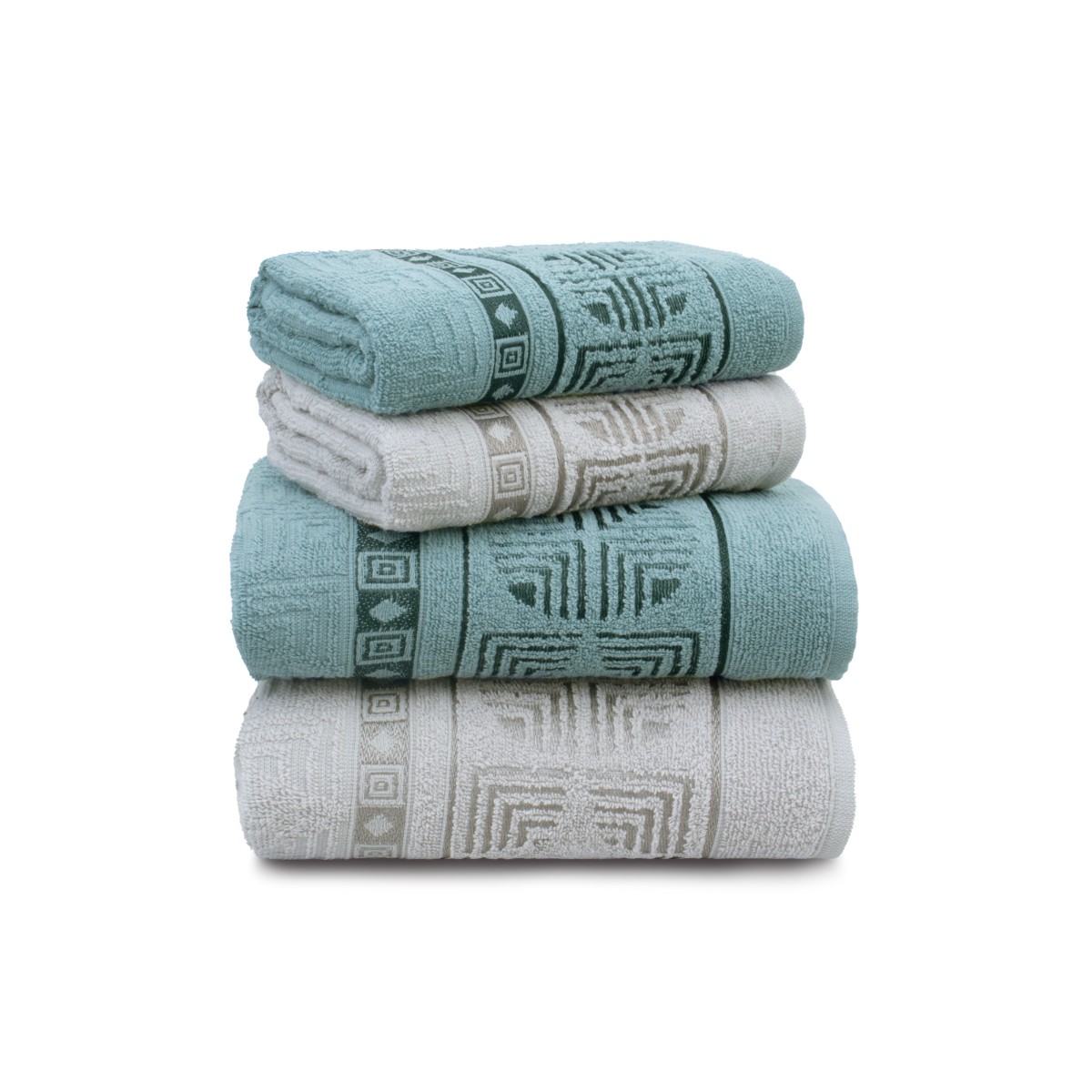 10 jogo de banho 4 pecas fio retorcido volare appel home