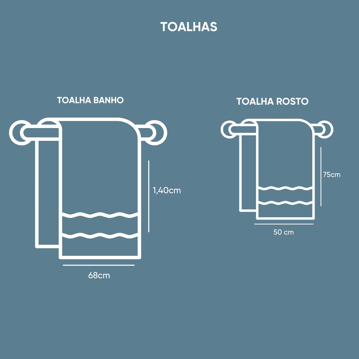 12 jogo de banho 4 pecas fio retorcido volare appel home