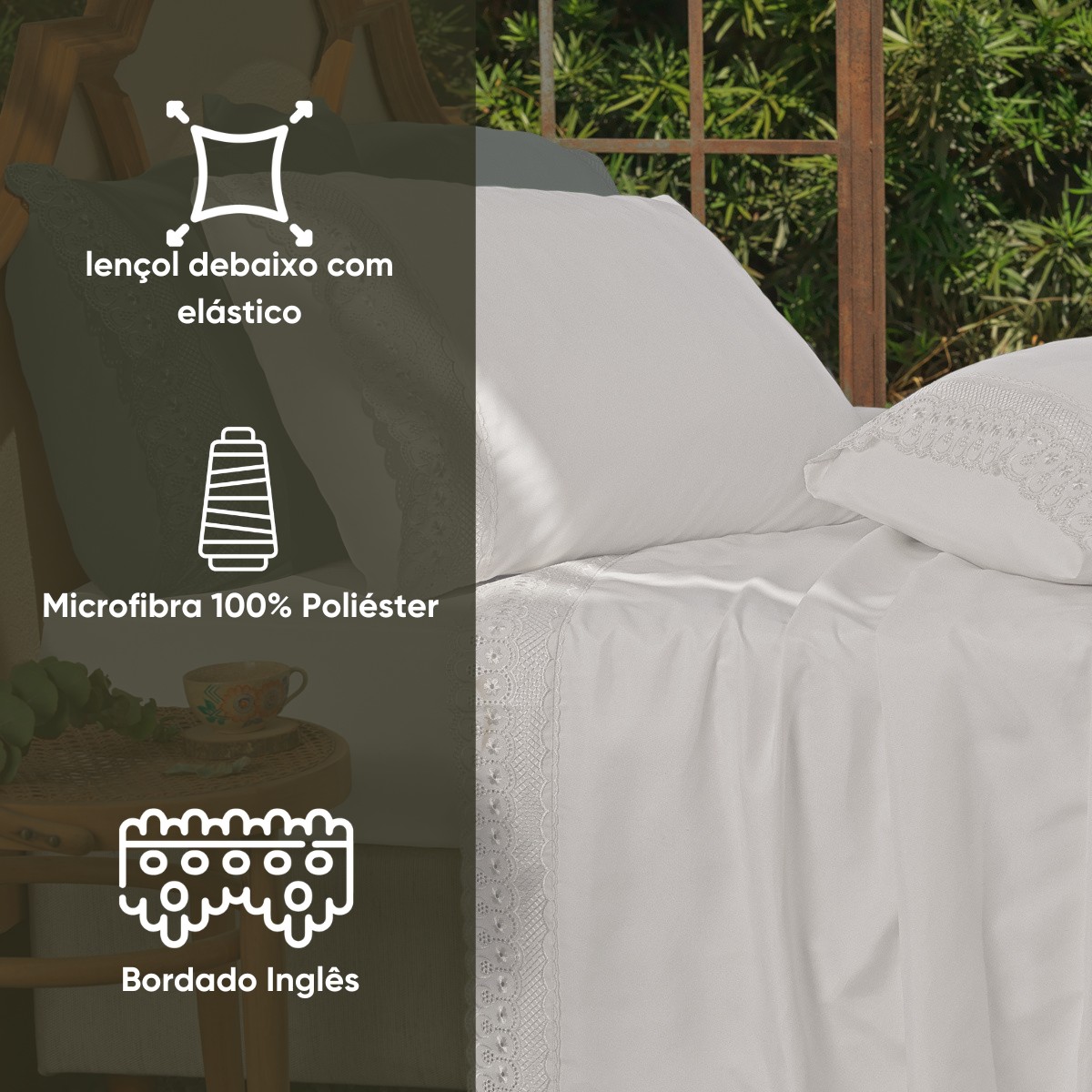 jogo de cama bordare appel 14