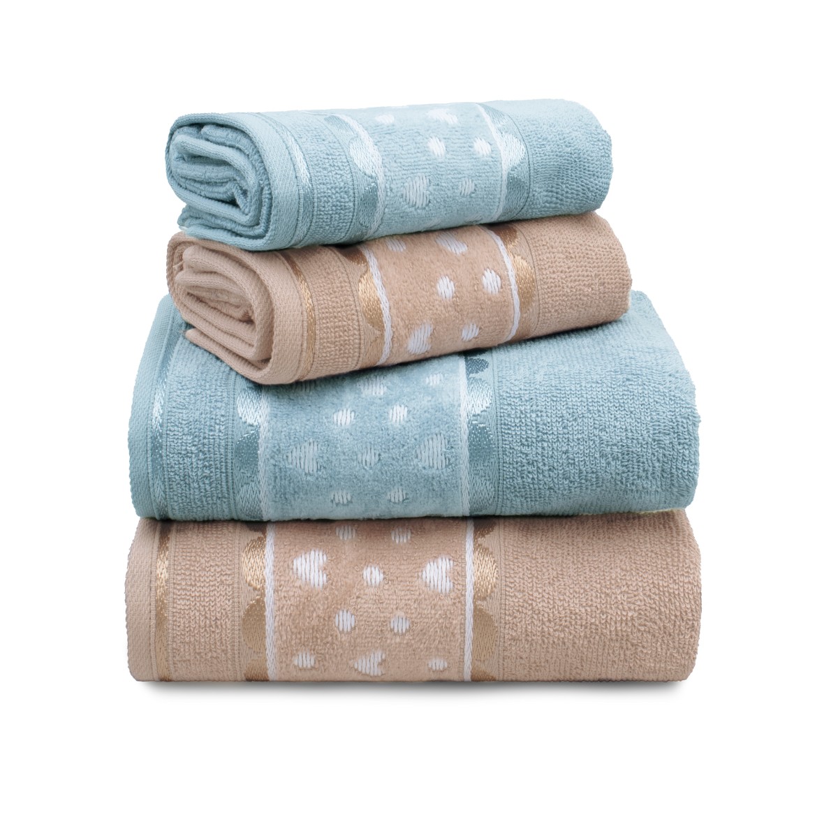 jogo 4 pcs azul bali amarula