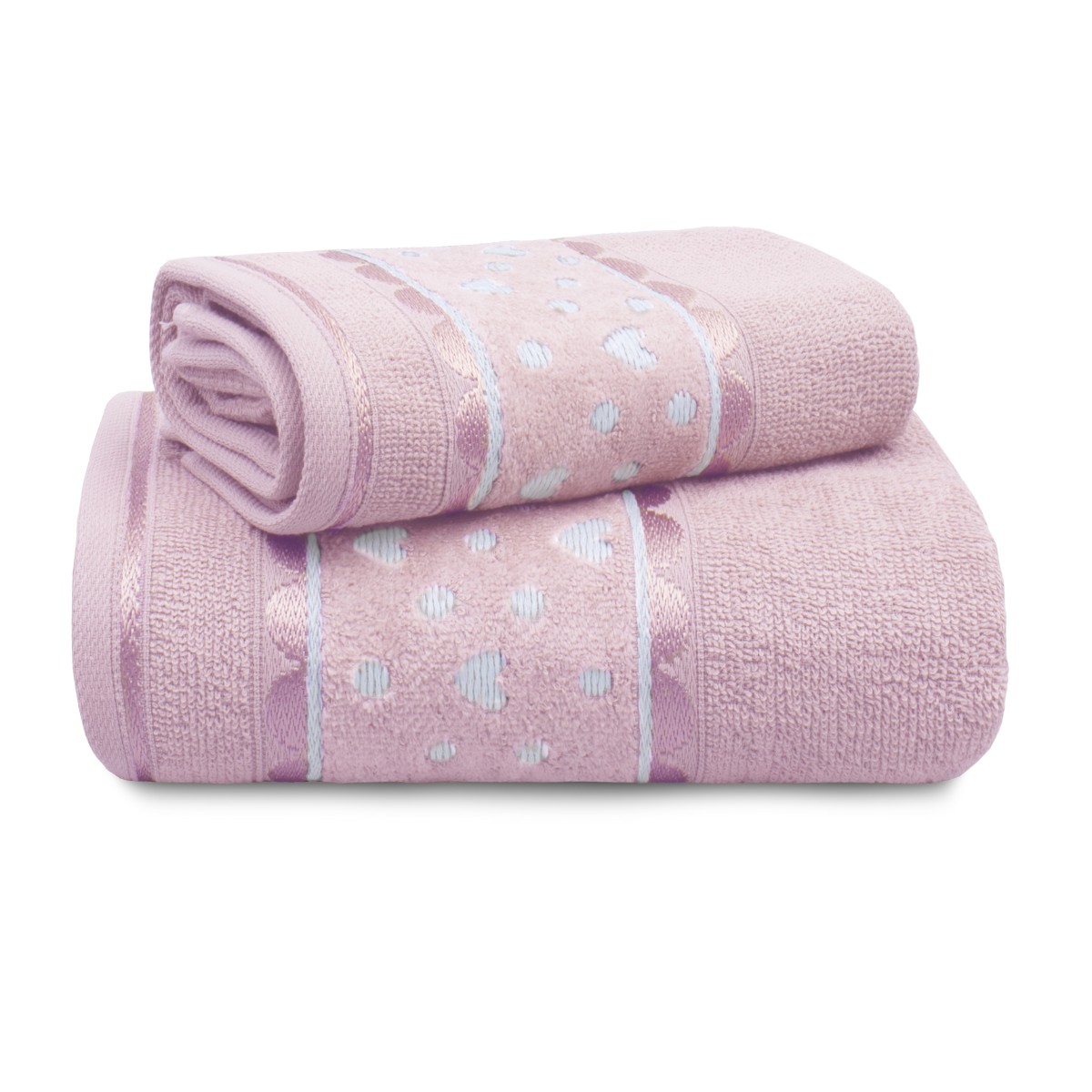 jogo 2 pcs rosa neve