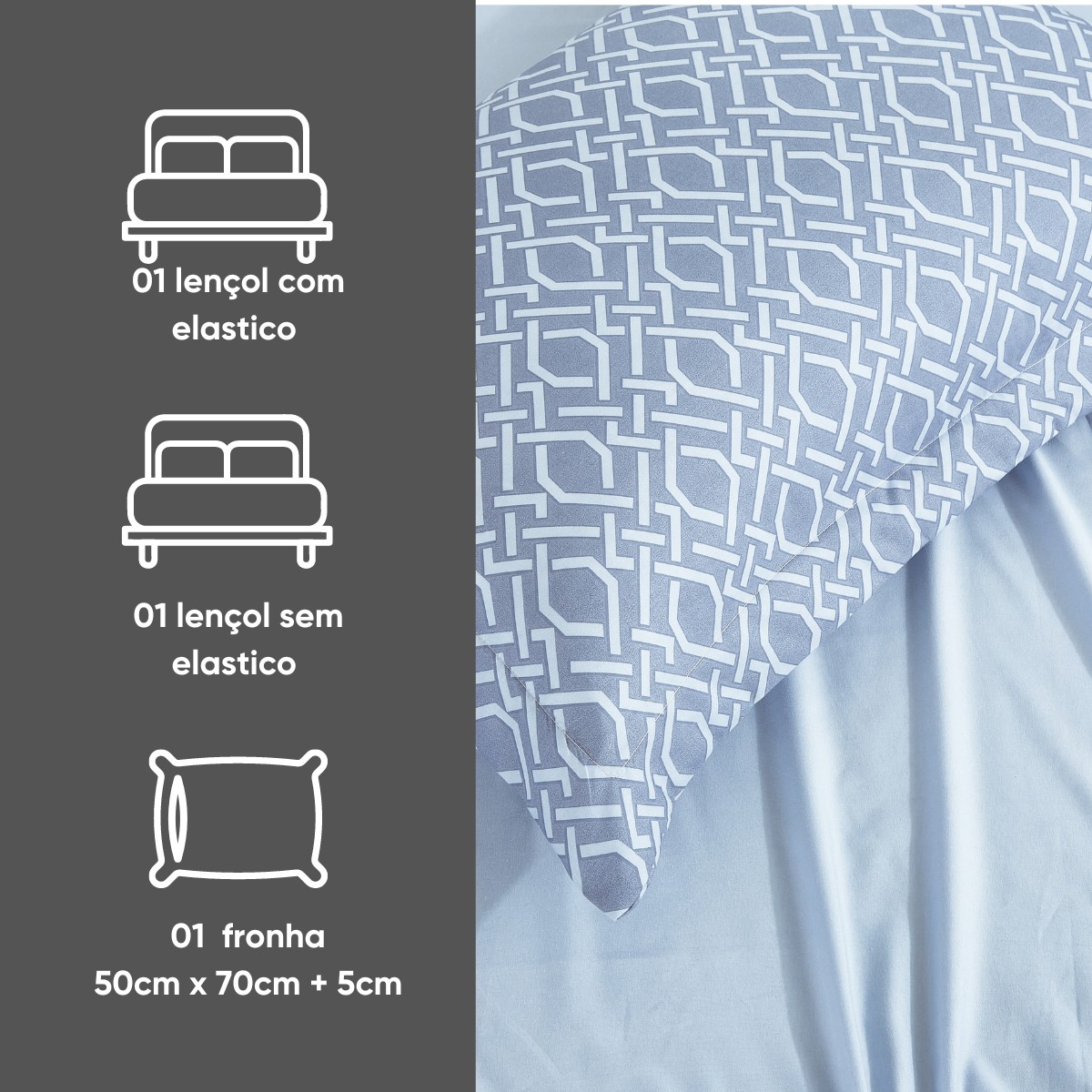 jogo de cama estampa delicada charme appel home cosmo