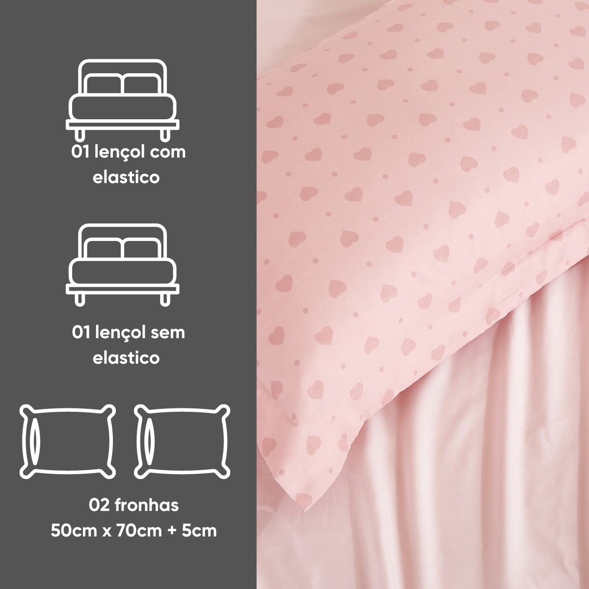 jogo de cama estampado charme appel home romance