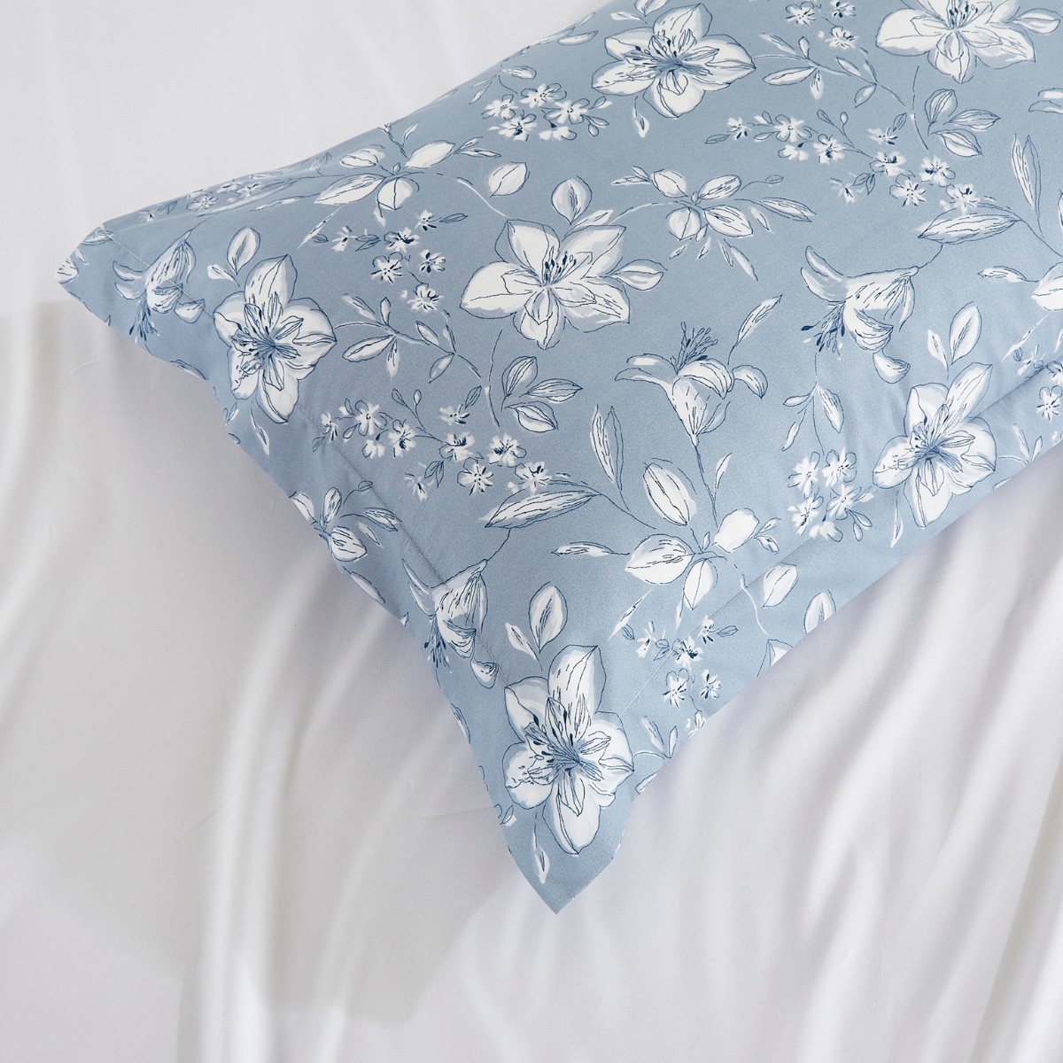 jogo de cama toque suave appel home lirios