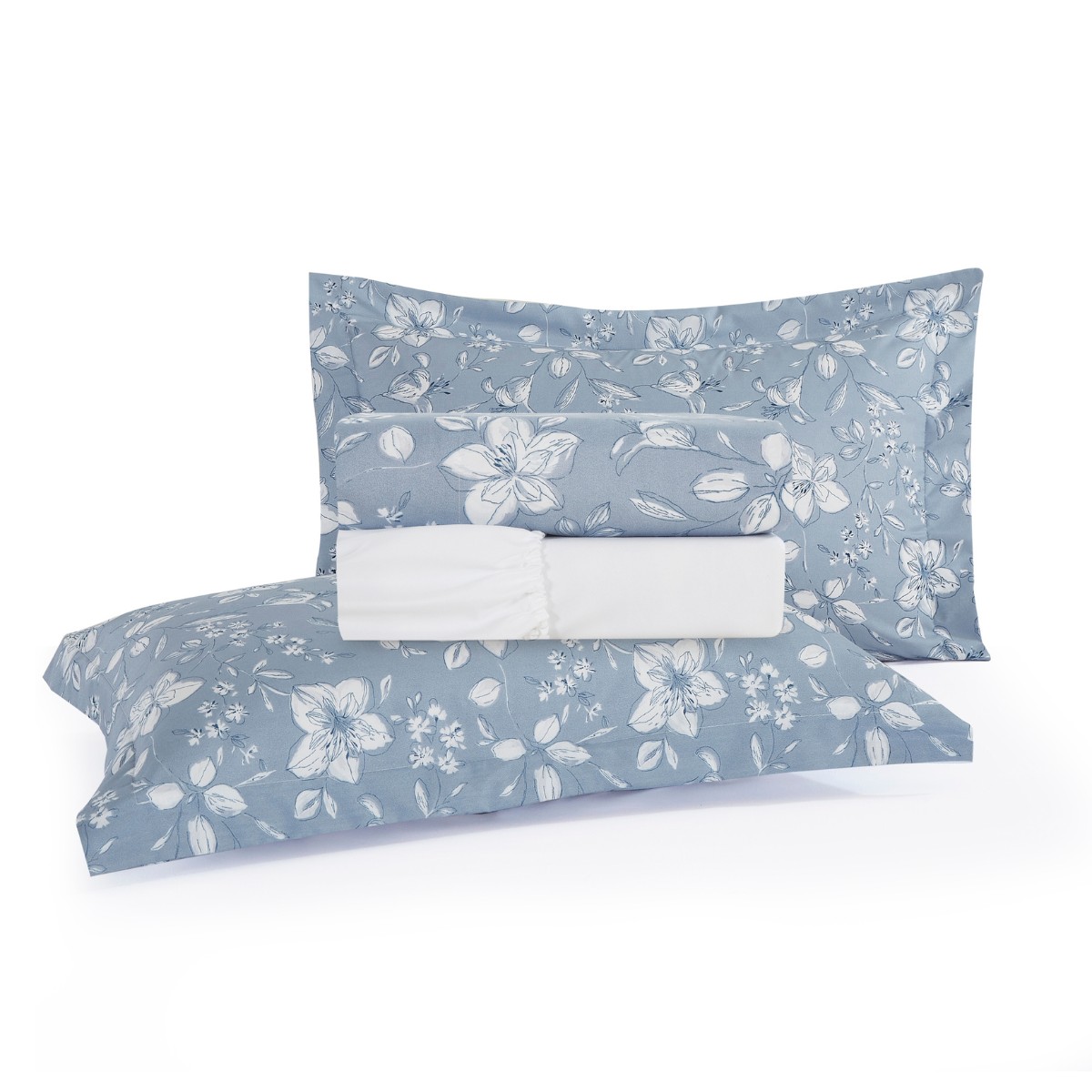 jogo de cama toque suave charme appel home lirios