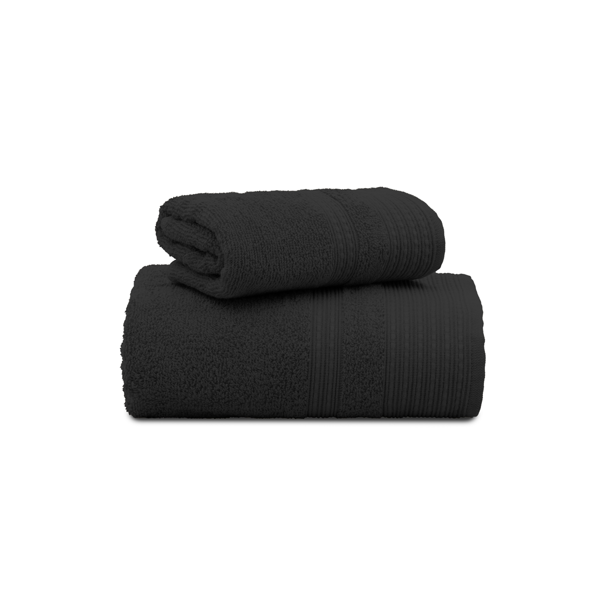 jogo de toalha cosmopolita 2pc preto still