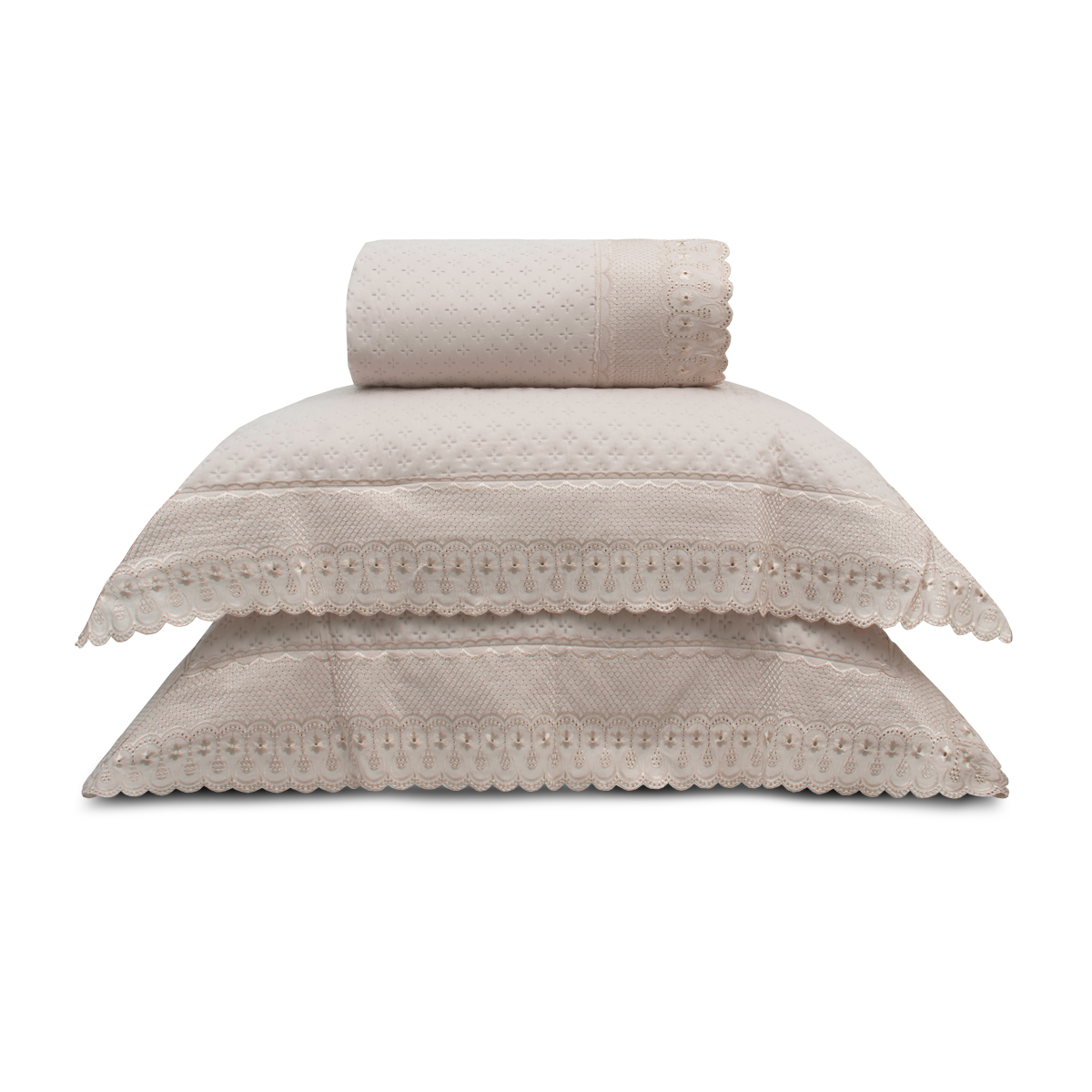 kit colcha bordare premium rosa secrets floral still