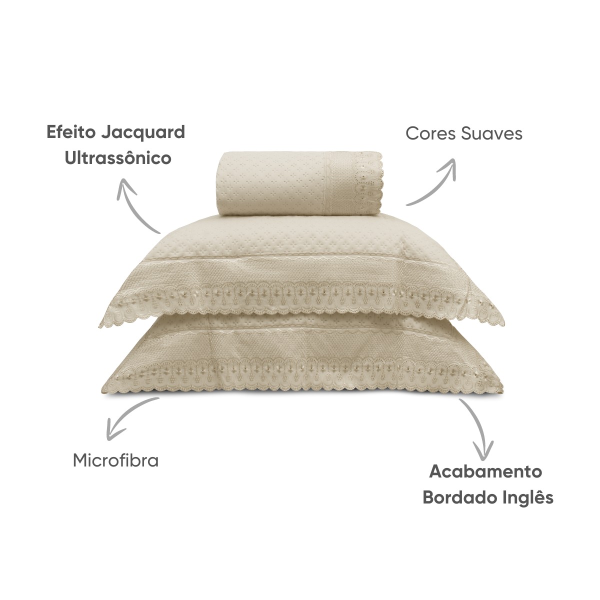 kit colcha bordare premium appel amandoa 2