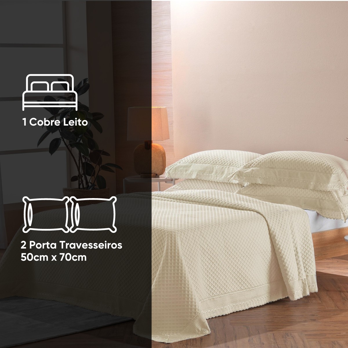 kit colcha bordare premium appel amendoa 3