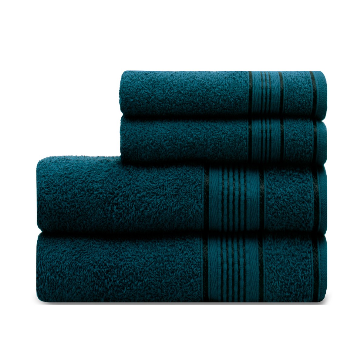 jogo 4 pcs azul pretoleo mocarca