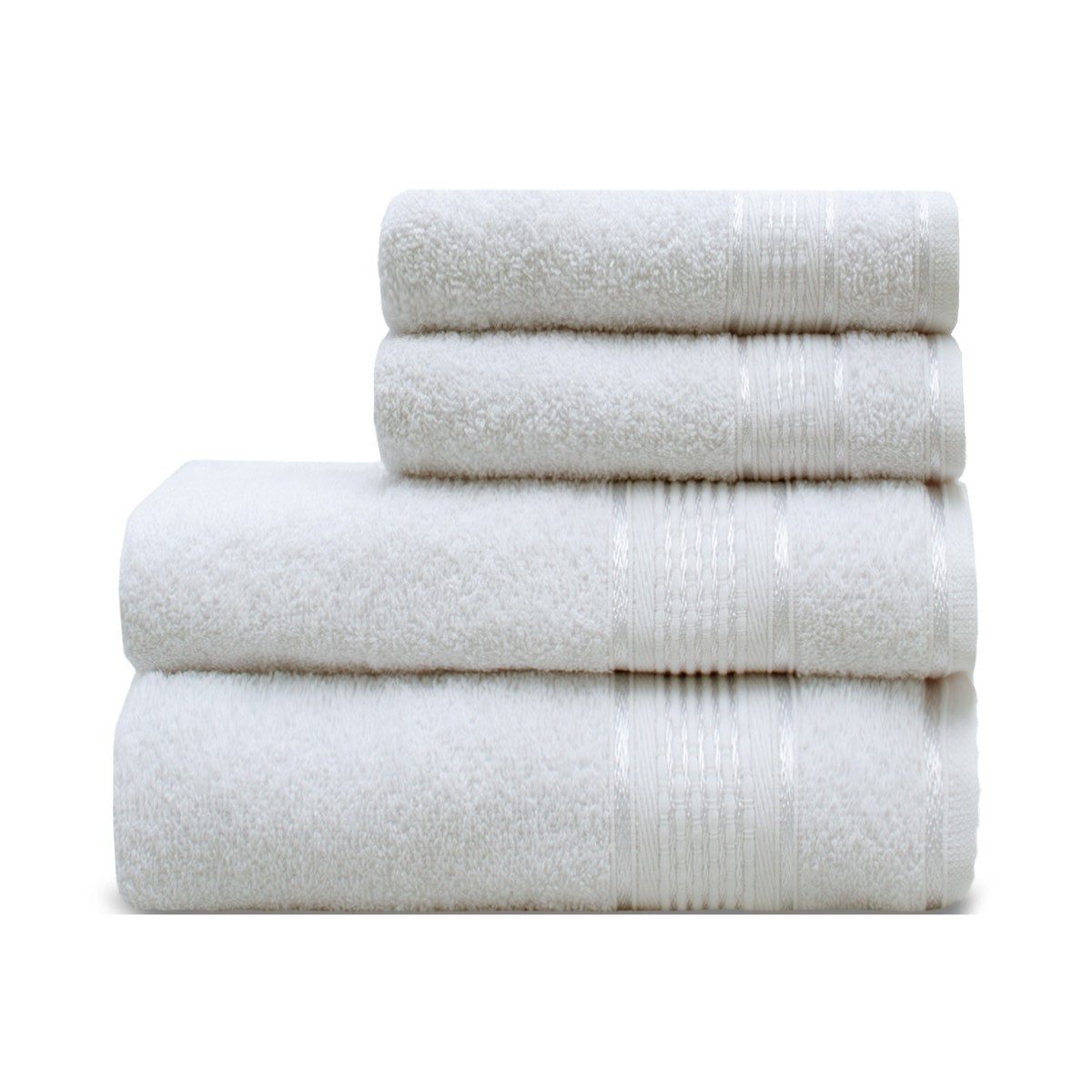 jogo 4 pcs branco mocarca