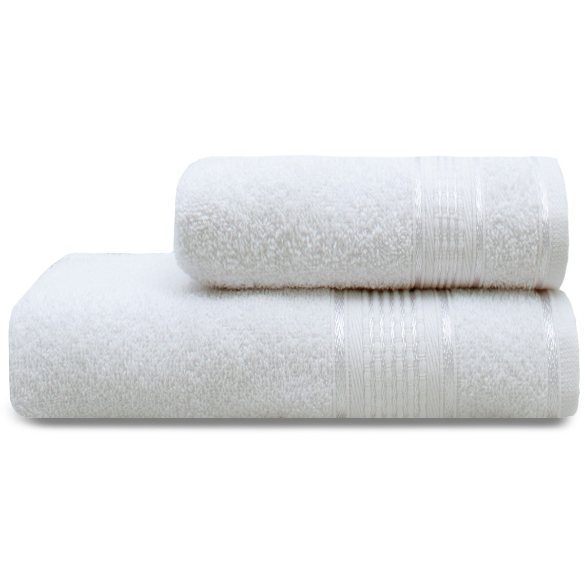 jogo 2 pcs branco monarca