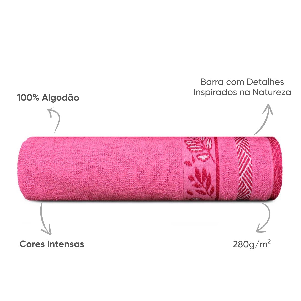 detalhes rosa neon oliva