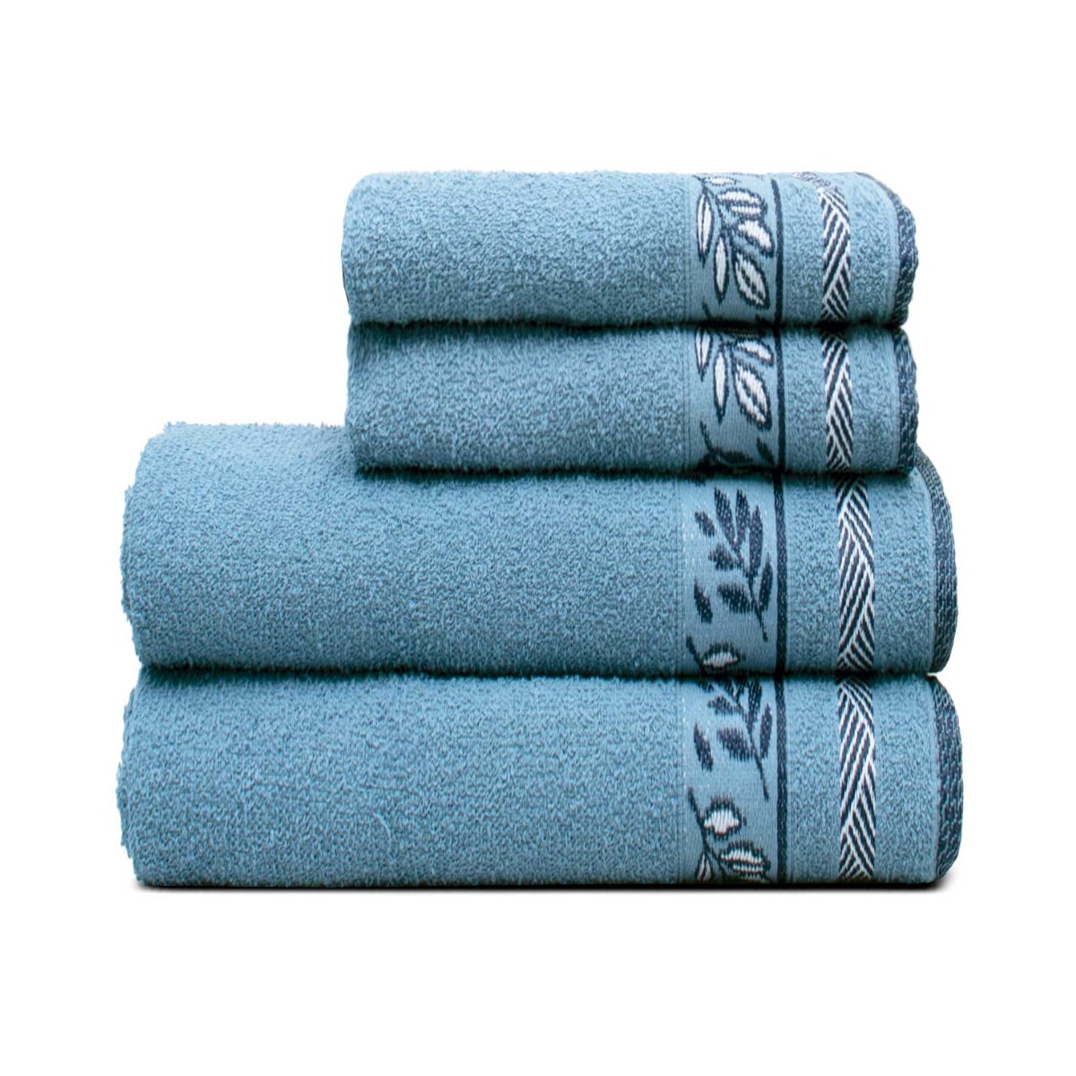 jogo 4 pcs oliva azul star