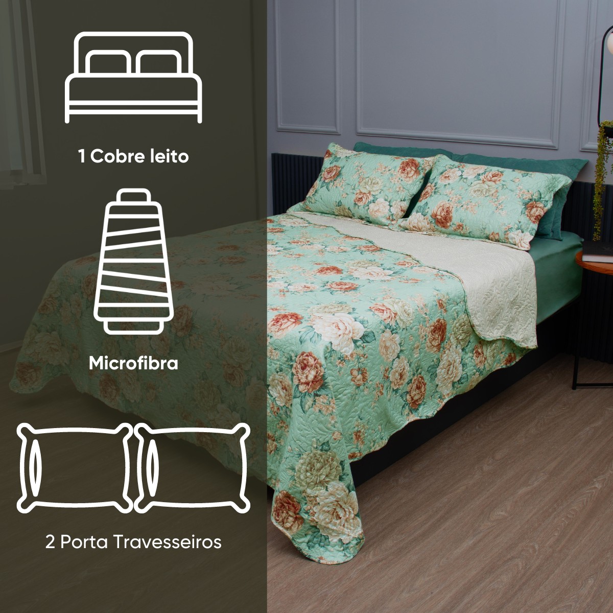 kit cobre leito appel home 12