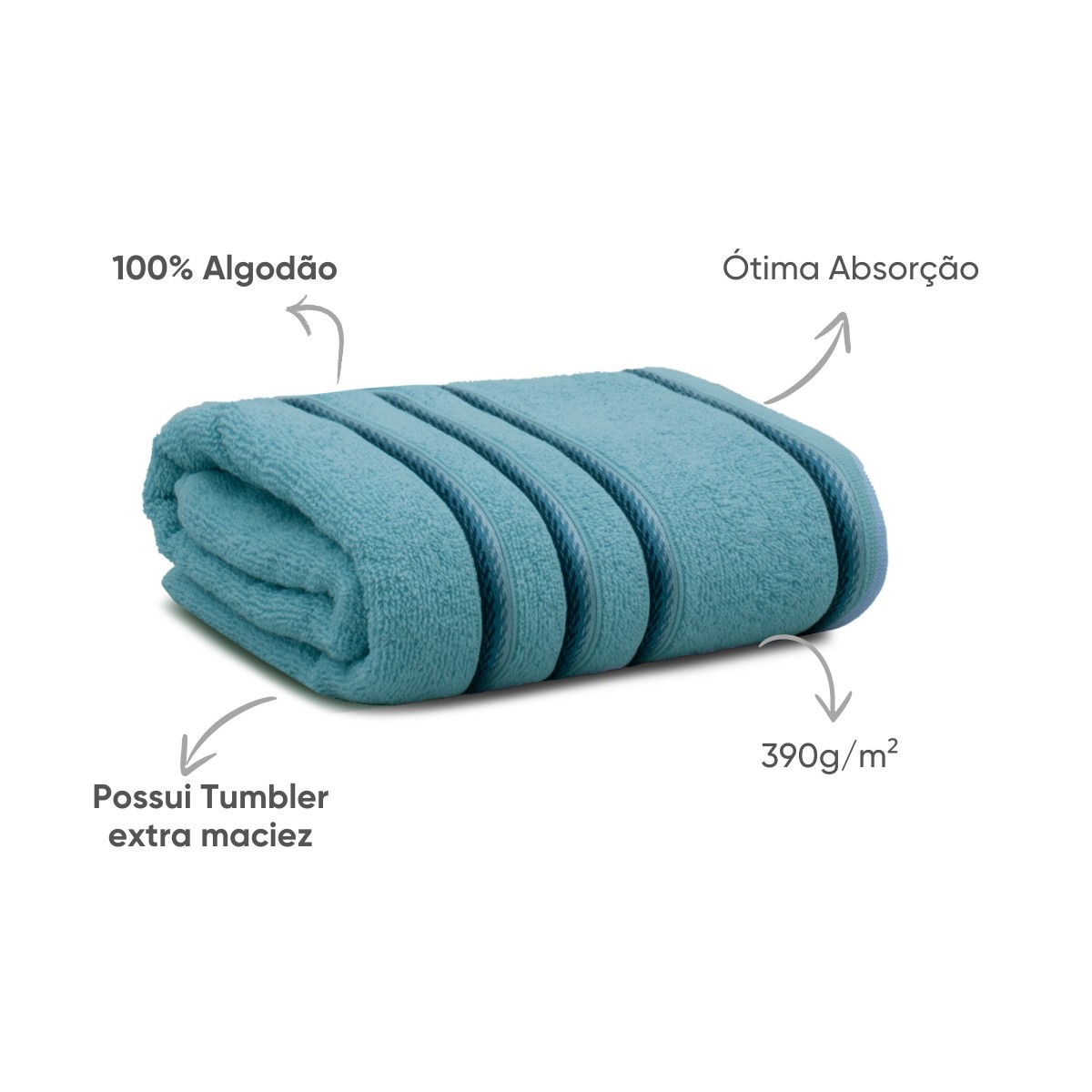 toalha de banho classic appel home azul veleiro