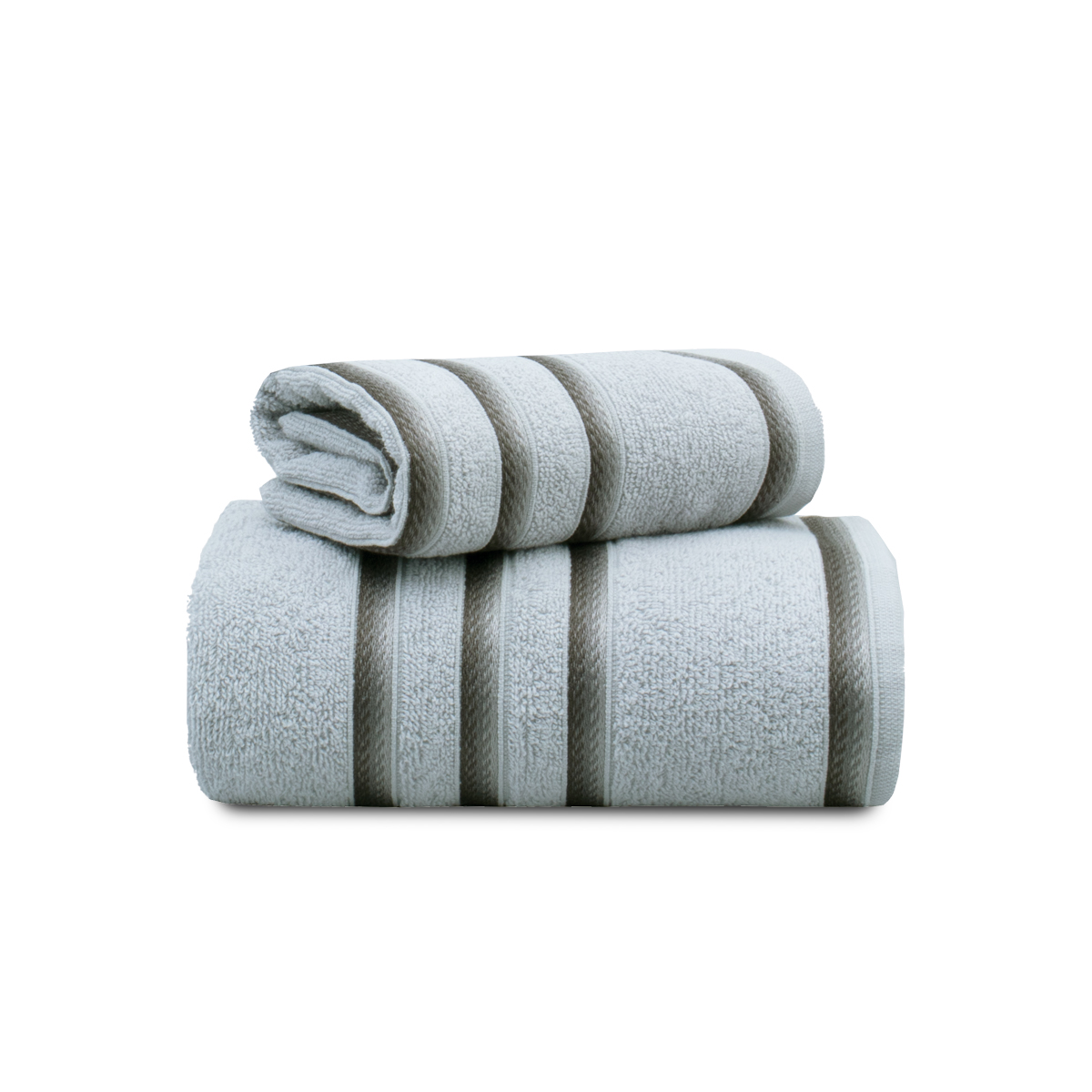 jogo de toalha 2pc classic cinza vapor still